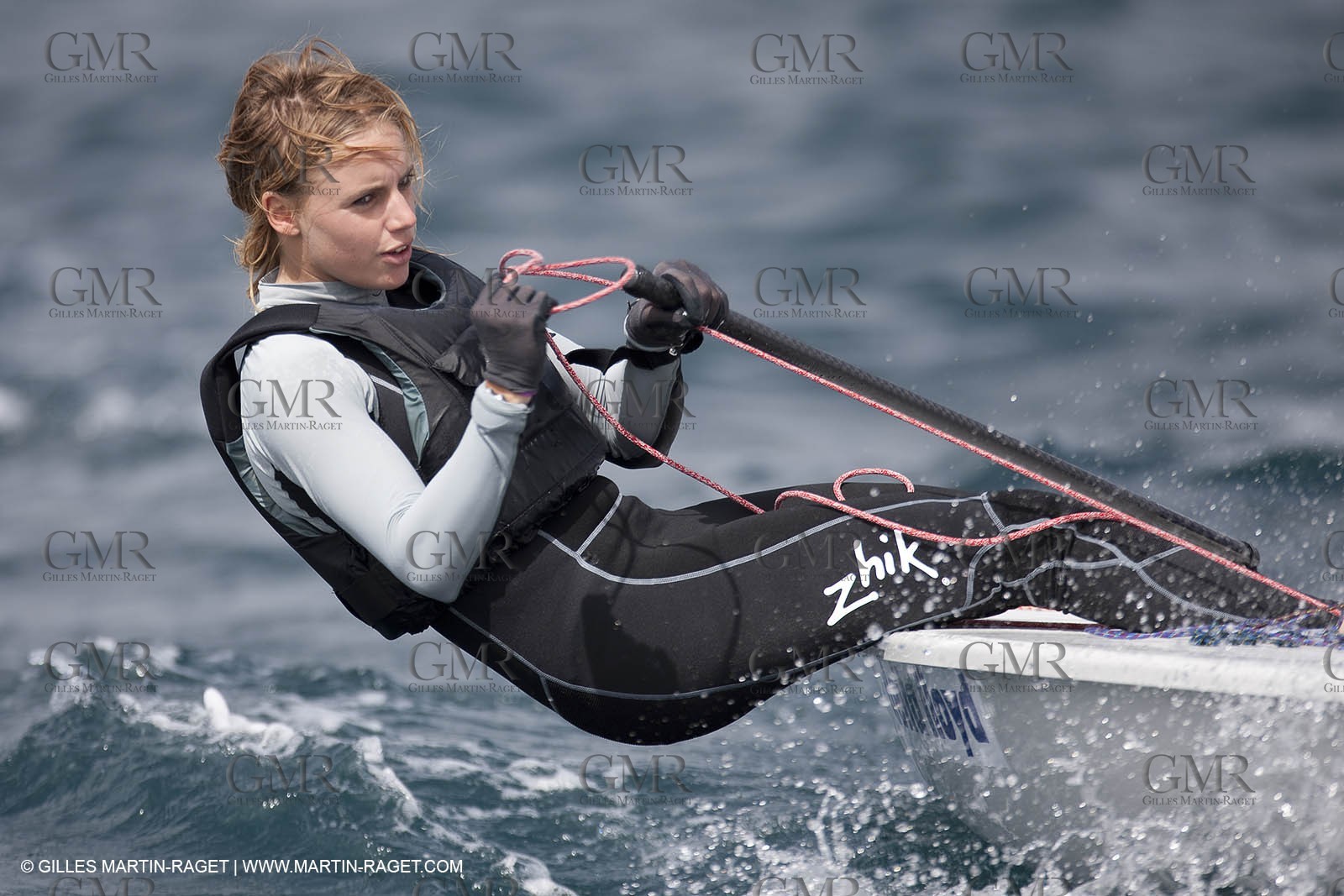 20 04 2010 - Hyères (FRA,83) - SOF 2010 - ZHIK Team - Laser femmes - Marit Bouwmeester