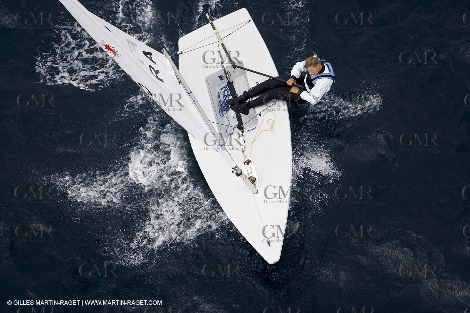 26 04 2007 - 2007 Semaine Olympique Française - Hyères (South of France) - Day 5 - Team France - Laser Radial - Steyaert Sarah