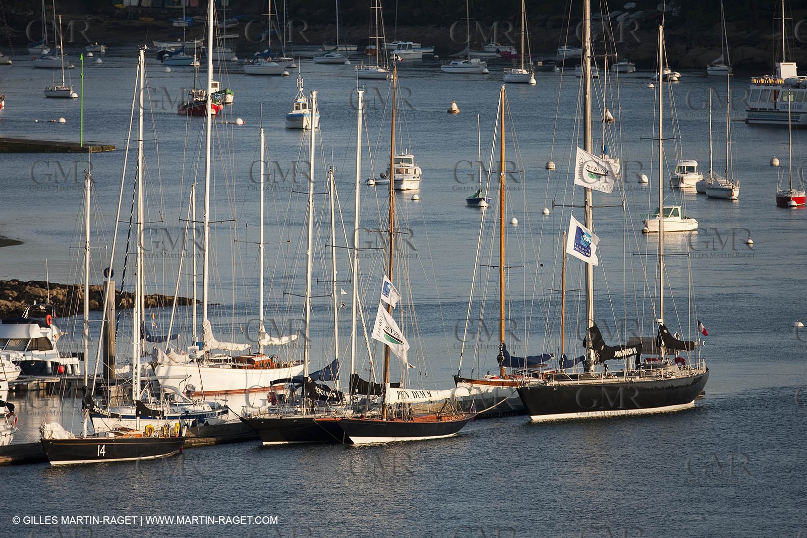 19 05 2010- Benodet - (FRA,56) - les Pen Duick in the Odet river