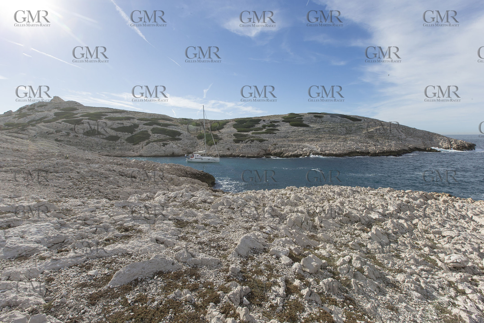 08 01 2016, Marseille (FRA, 13), Cruising in winter in the Calanques