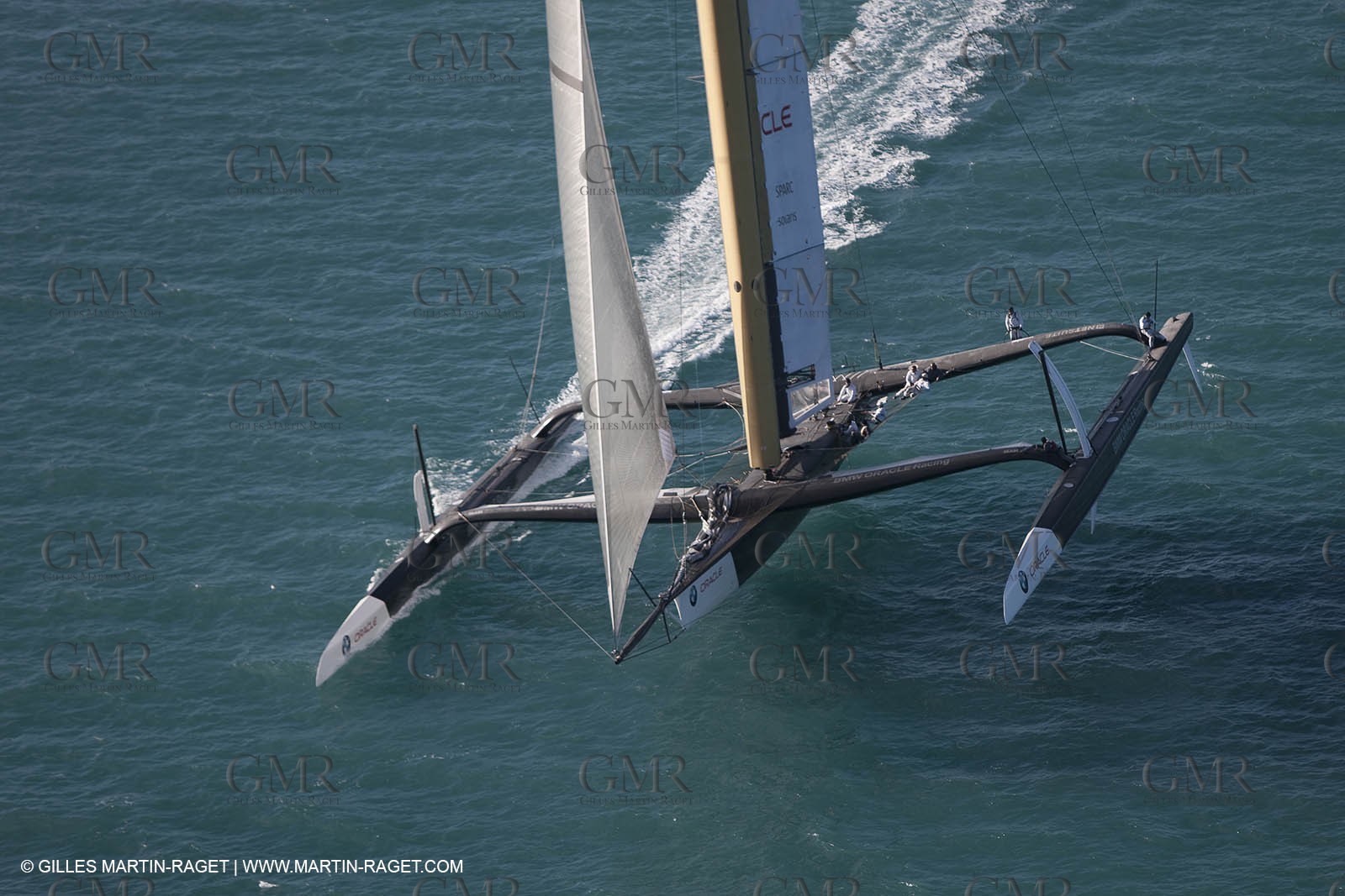 27 01 2010 - Valencia (ESP) - 33rd America's Cup - BMW ORACLE Racing - Sailing team