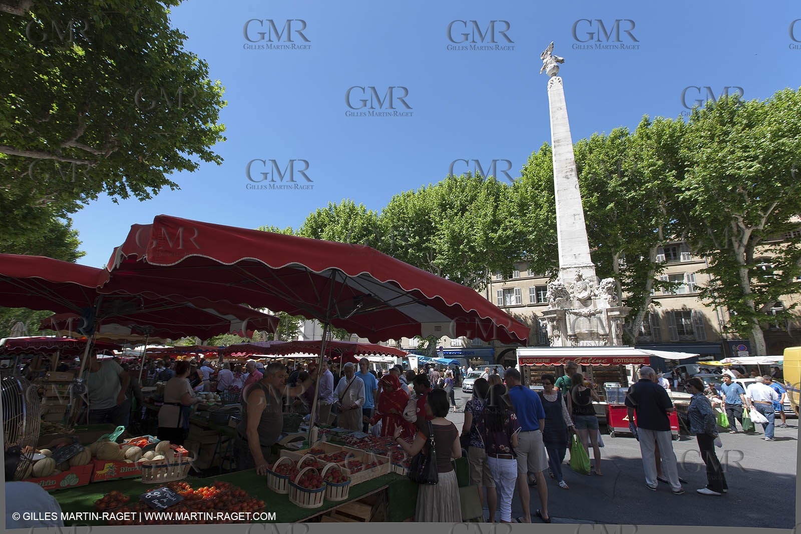 09 06 2012 - Aix en Provence (FRA,13) - the markets