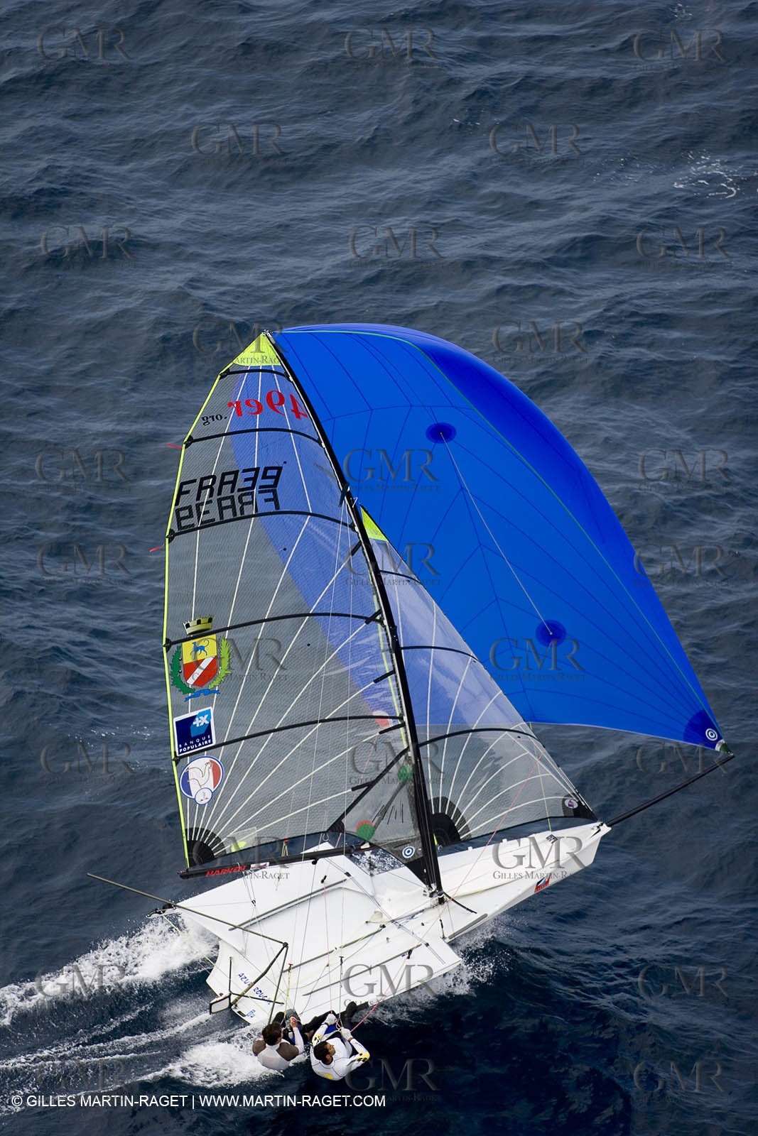 26 04 2007 - Semaine Olympique Française 2007 - Hyères - Jour 5 - Team France - 49er - LAGRAVIERE-CHRISTIDIS