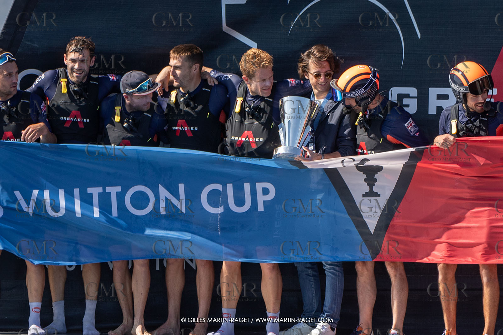 04 10 2024, Barcelona (ESP), 37th America's Cup, Louis Vuitton Cup Final, Race Day 7