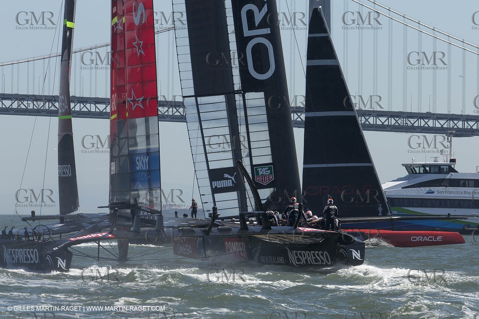 08 09 2013 - San Francisco (USA,CA) - 34th America's Cup - Final Match - Race Day 2
