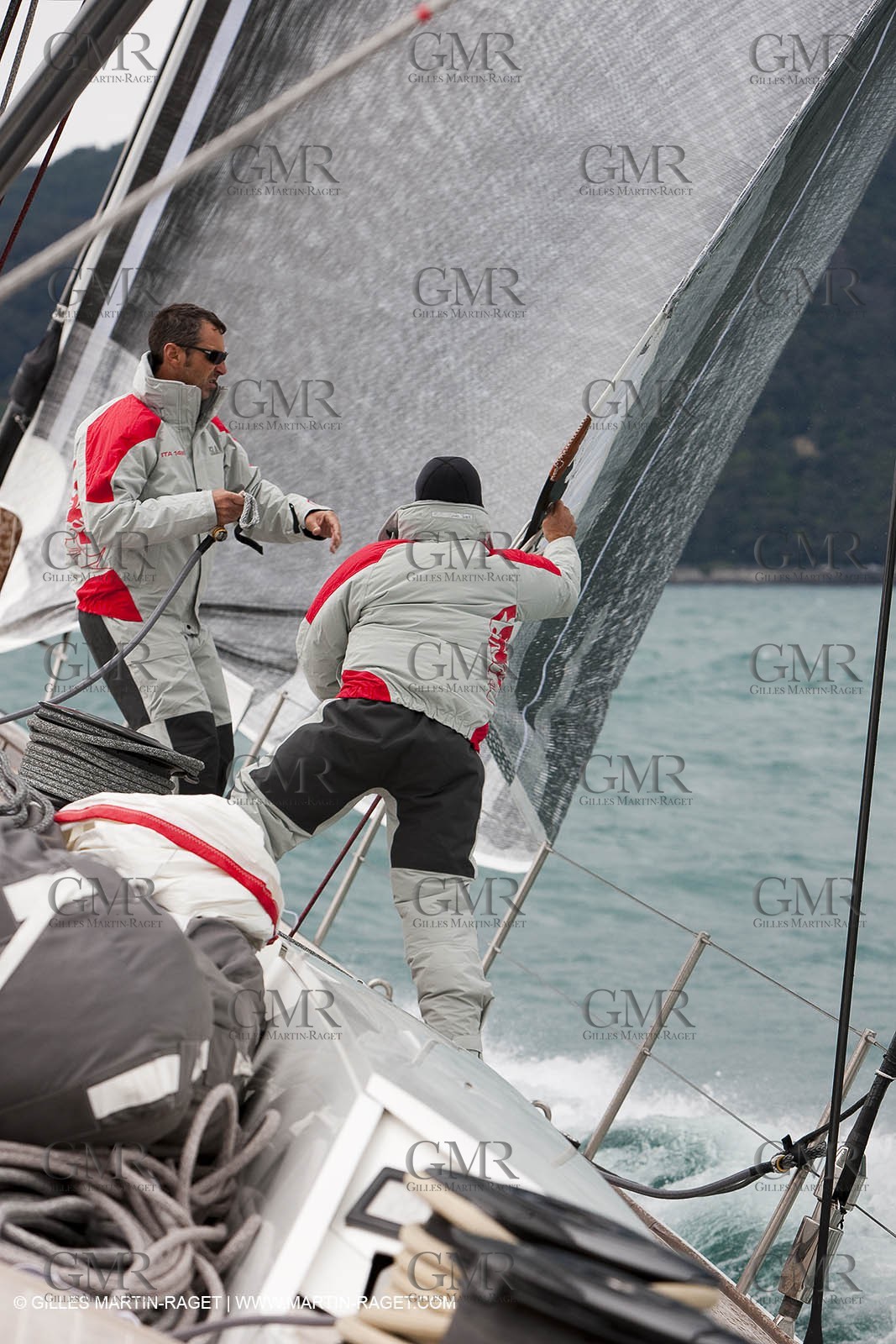 06 05 2010 - Portofino (ITA) - Nespresso Cup - Training onboard INDIO