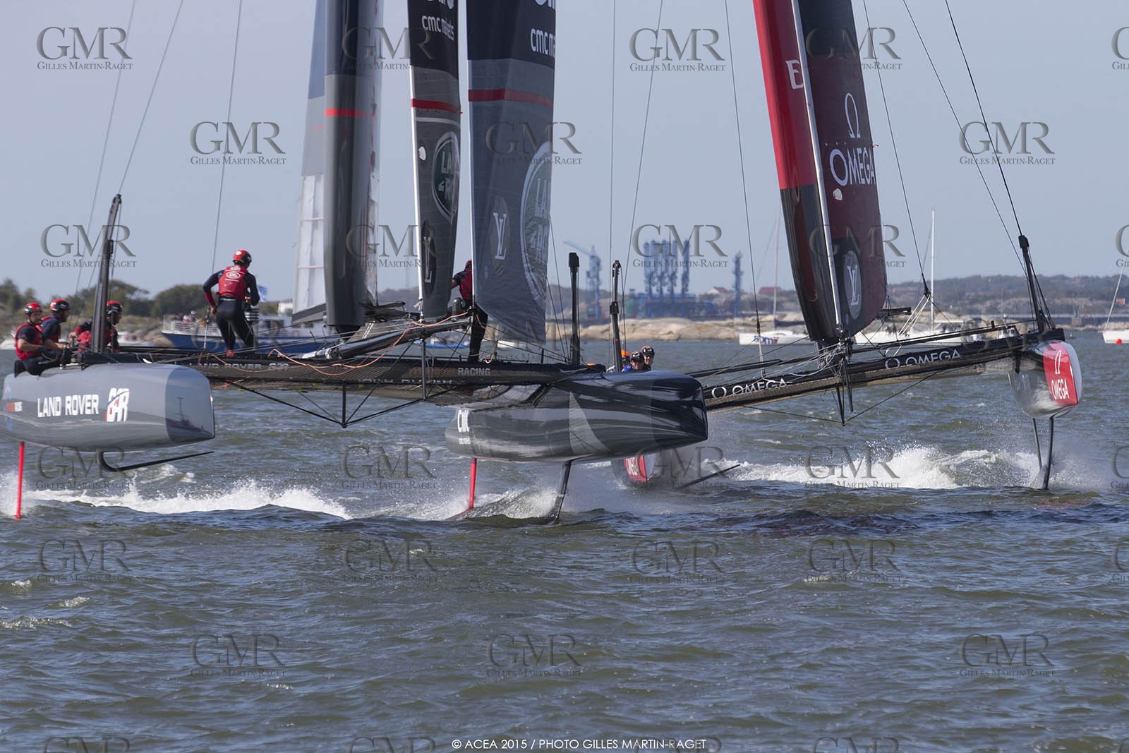 29 08 2015, Göthenburg, (SWE), 35th America's Cup, Louis Vuitton America's Cup World Series Göthenburg 2015, Race Day 1
