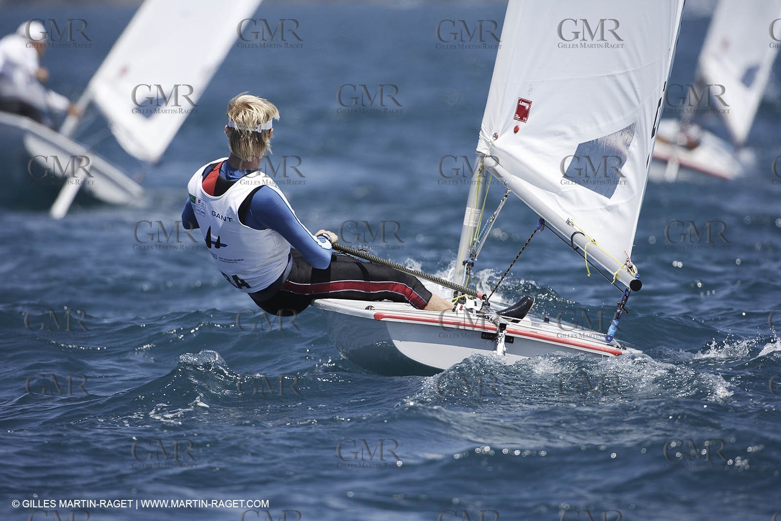 10-05-07 - ISAF SAILING WORLD CHAMPIONSHIPS - CASCAIS 2007 - DAY 7 - Laser - FRANCE - Bernaz Jean-Baptiste