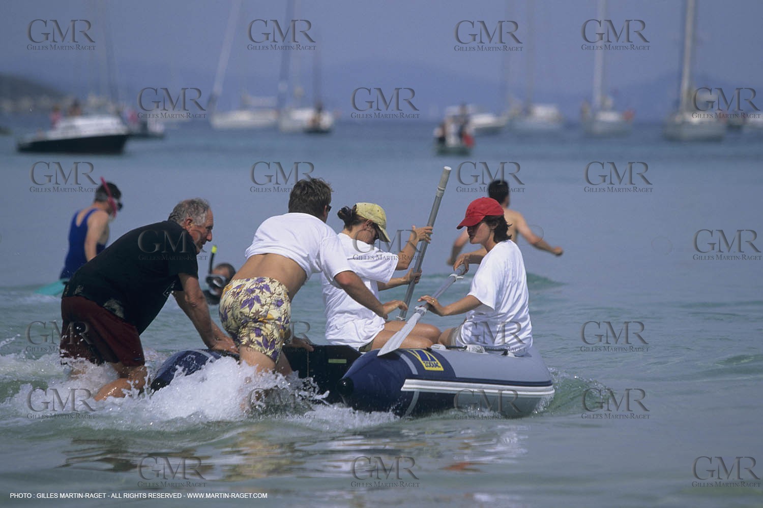 Yacht racing, Porquerolle's Cup , Porquerolles round the island race