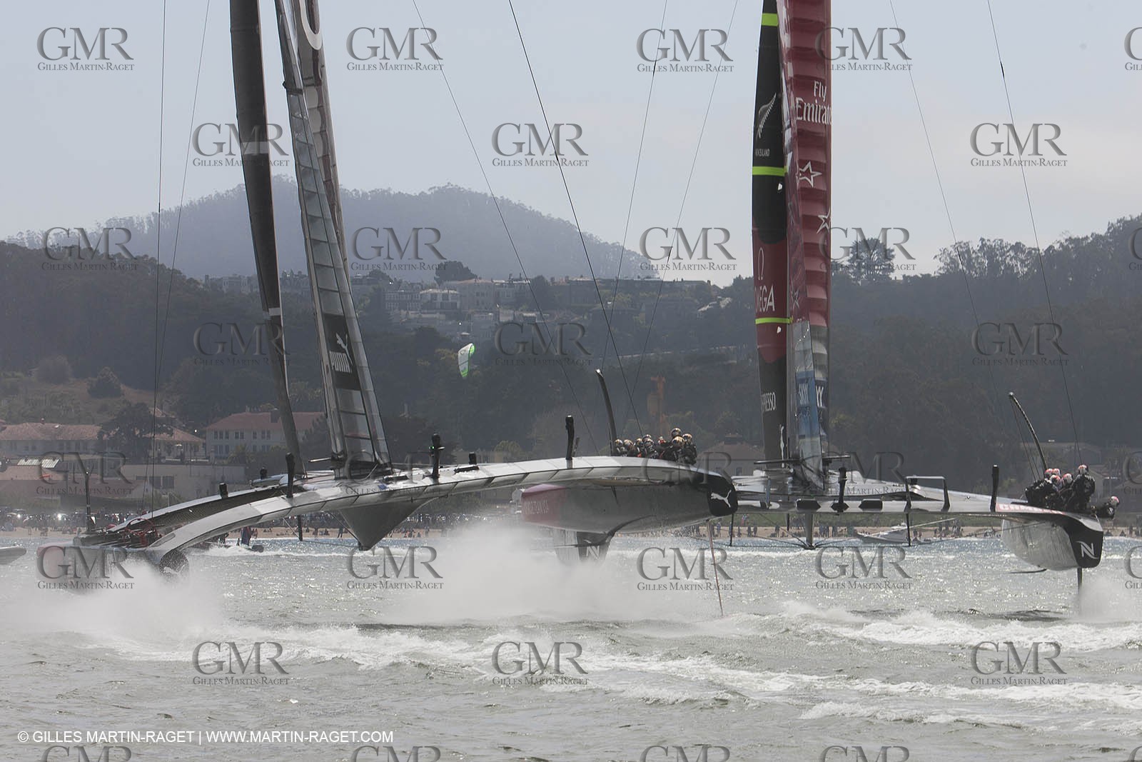 08 09 2013 - San Francisco (USA,CA) - 34th America's Cup - Final Match - Race Day 2