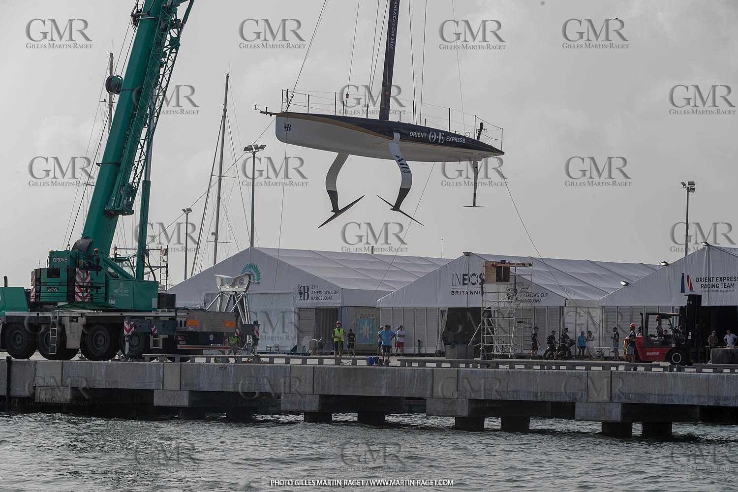 15 09 2023, Vilanova i La Geltru (ESP), 37th America's Cup, Preliminary Regatta N° 1, Race Day 3