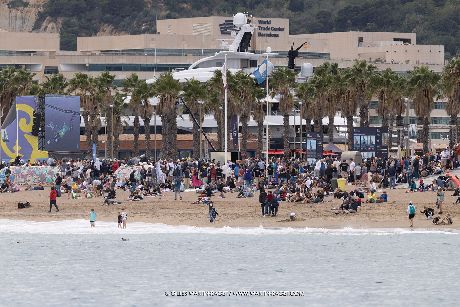 18 10 2024, Barcelona (ESP), Louis Vuitton 37th America's Cup, Final Match, Race Day 5,