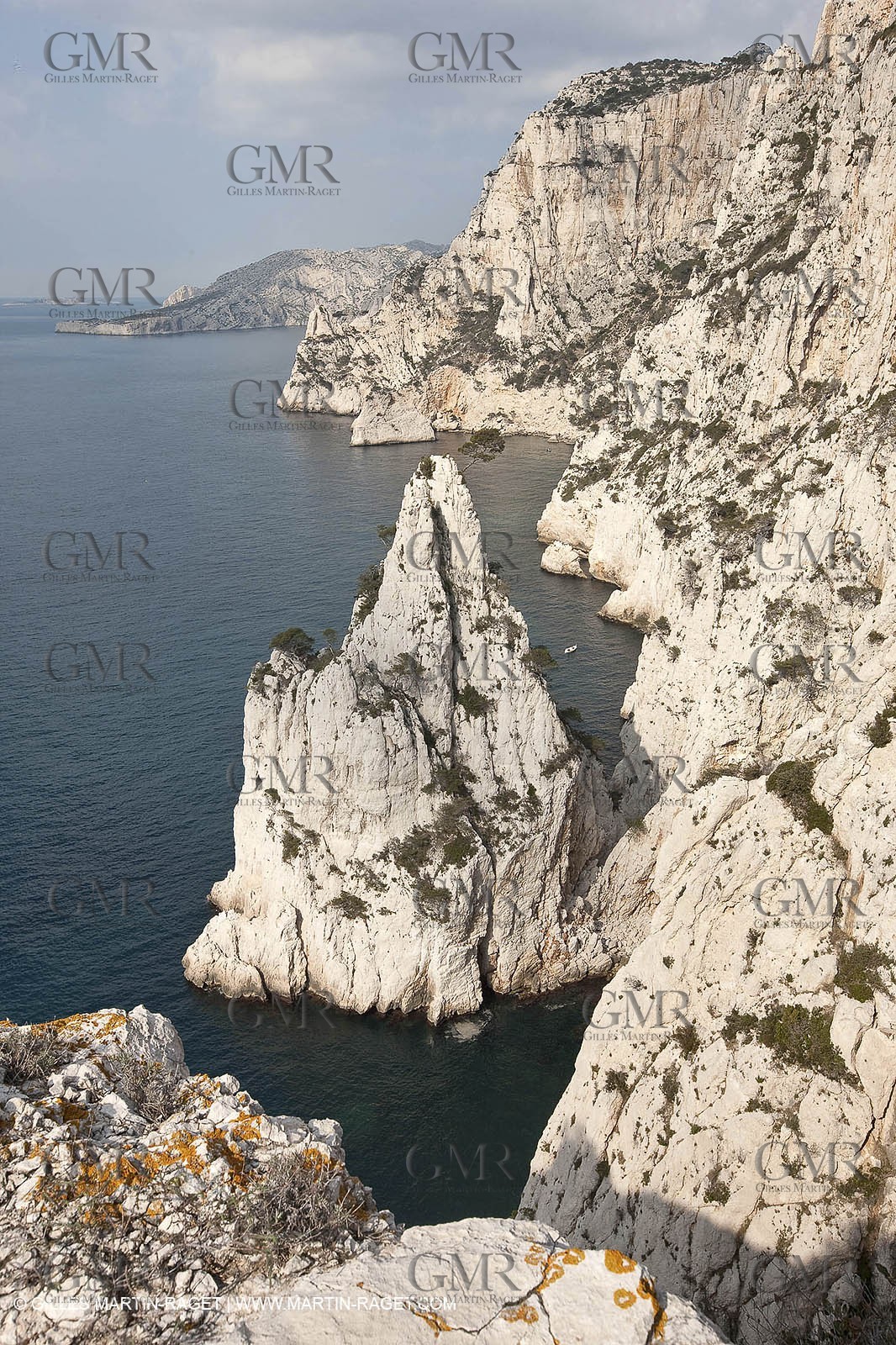 20 03 2009 - Marseille (FRA, 13) - Les Calanques - Pic de l'Eissadon and devenson cliffs