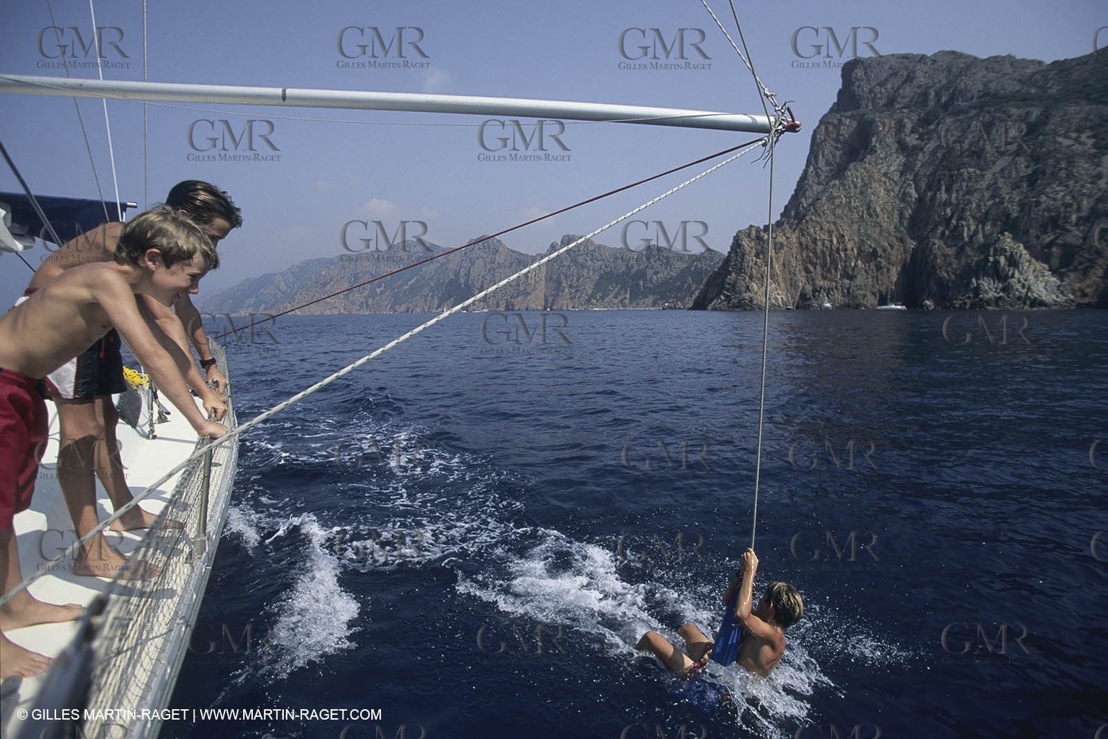 Sailing, cruising, people, Children onboard