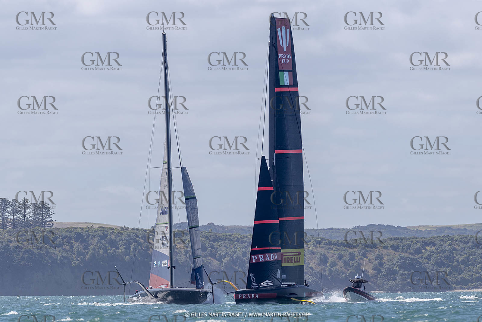11 01 2021, Auckland (NZL), 36th America's Cup, Practice Racing