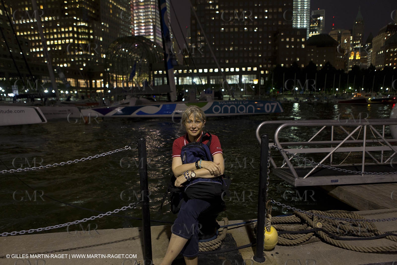 05 07 2012 - New York (USA) - Ocean Krys Race - Speed runs in fornt of NY city