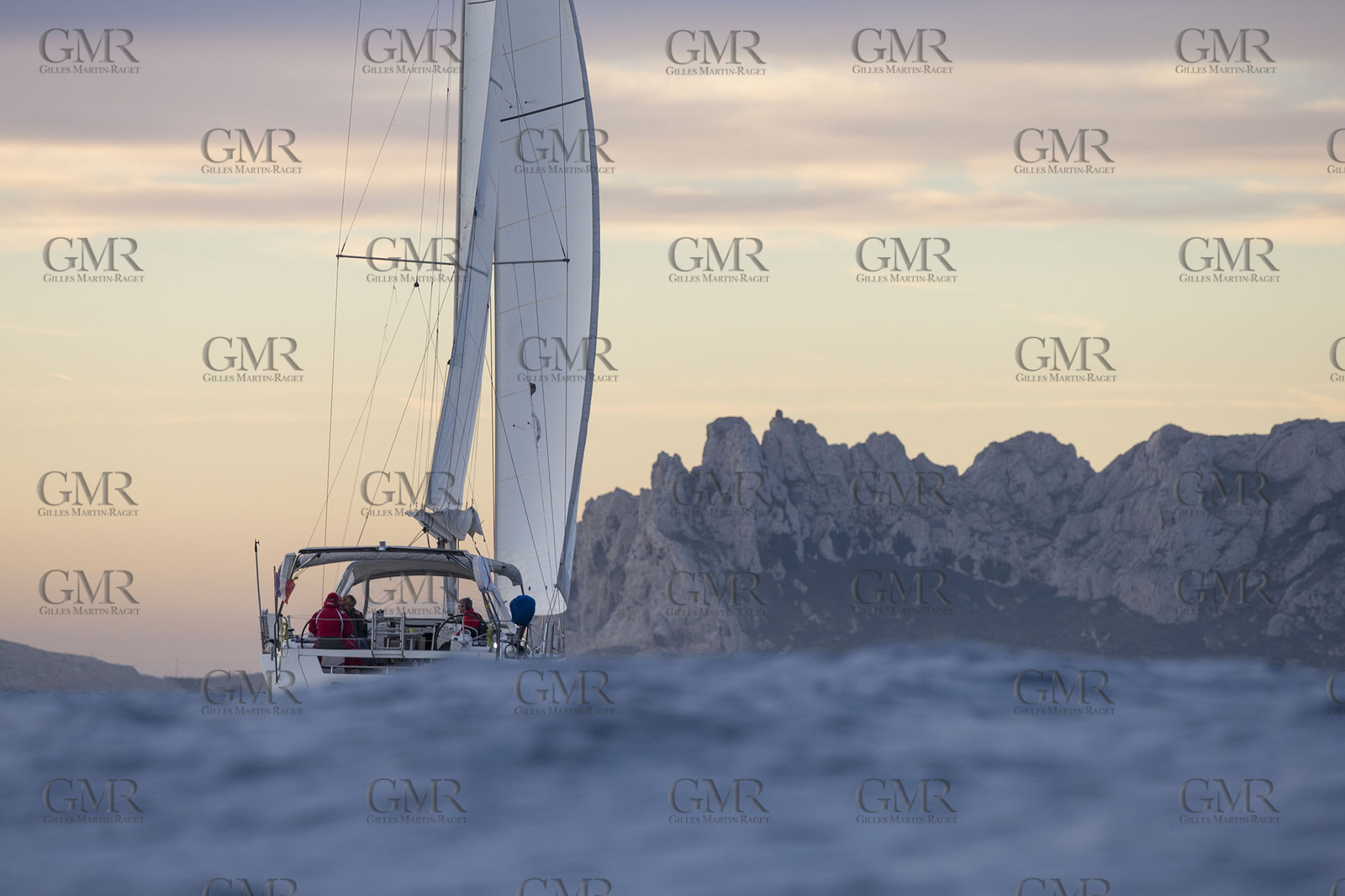 08 01 2016, Marseille (FRA, 13), Cruising in winter in the Calanques