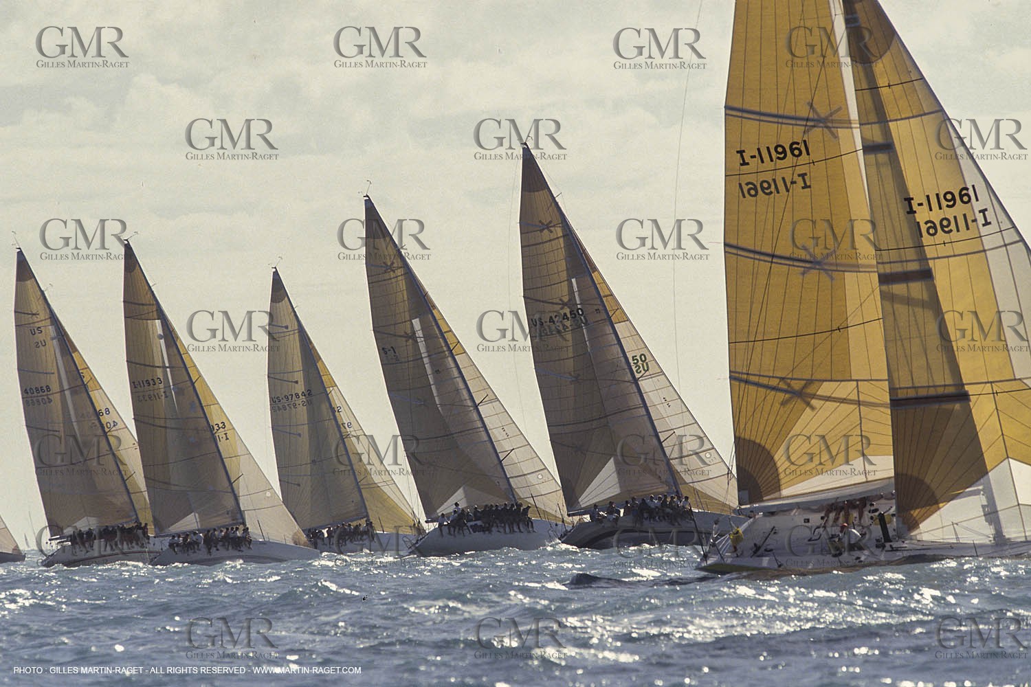 50 ft regatta, Key West, Florida, 1989