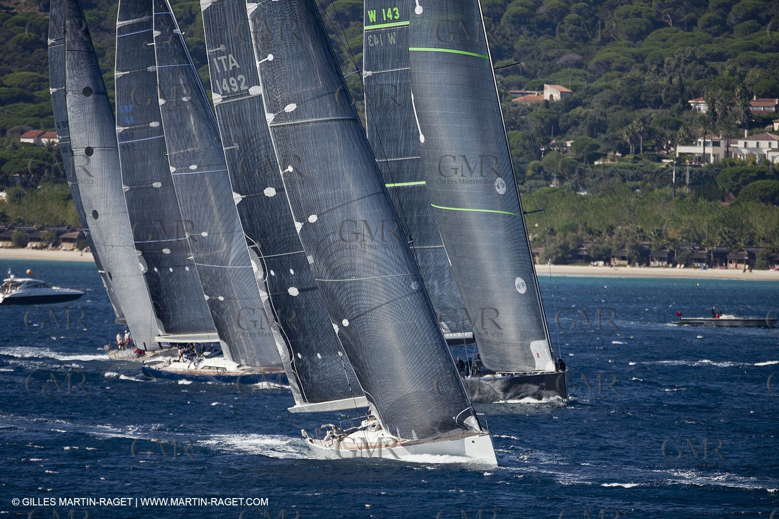 27 09 2010 - Saint Tropez (FRA,83) - the Wally Yachts racing