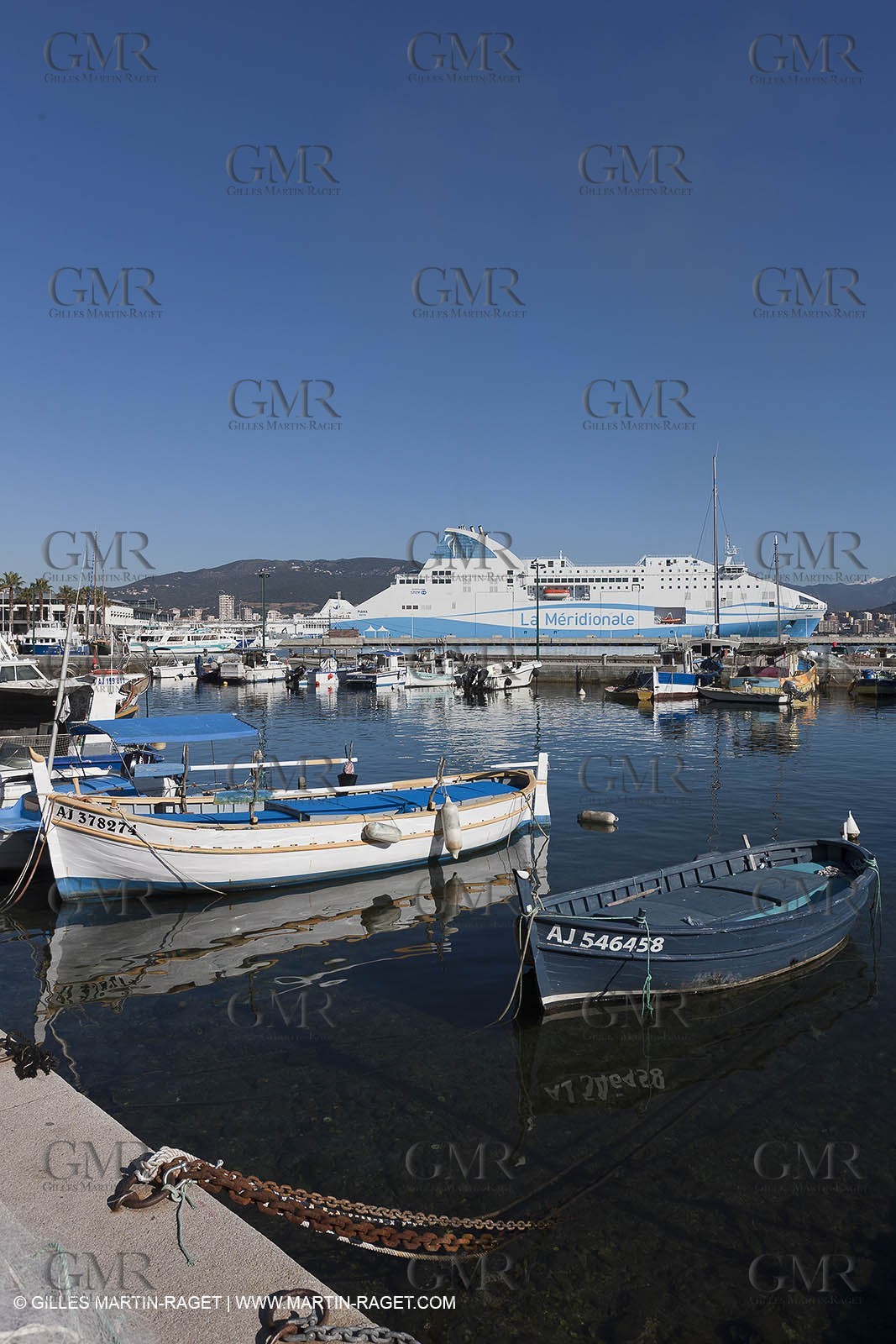 16 02 2012 - Ajaccio (FRA, Corse) -  La Méridionale shipping company- Piana at Ajaccio