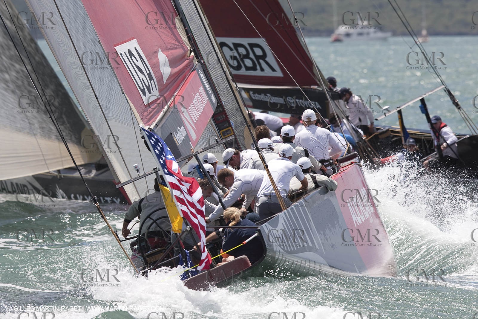 06 02 2009 - Auckland (NZL) - Louis Vuitton Pacific Series - Racing Day 6 - Round Robin 2