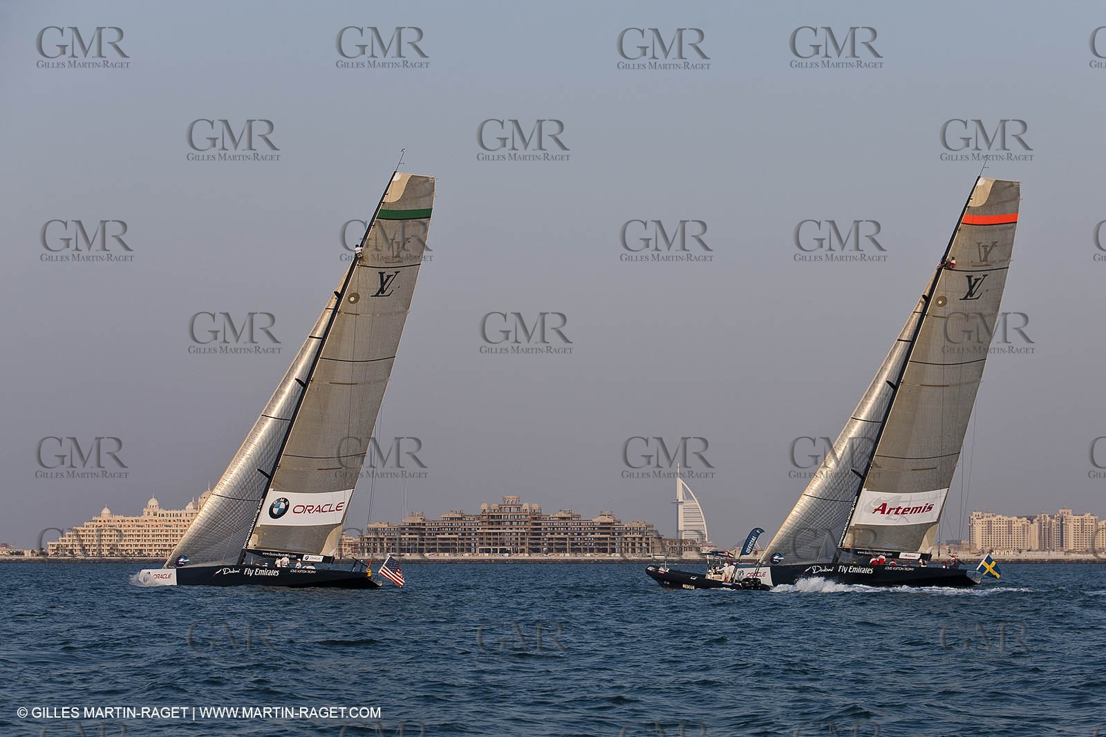 21 11 2010 - Dubai (UAE) - Dubai Louis Vuitton Trophy -  Round 2 - BMW ORACLE Racing