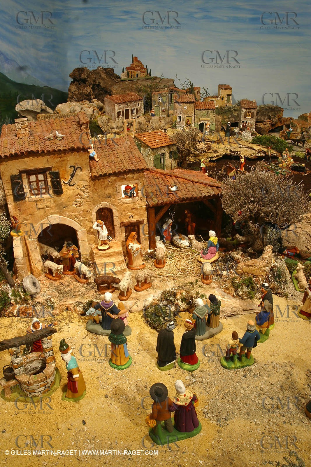 Décembre 2010, Les Saintes Maries de la Mer (FRA,13) , Grande crèche de Noël
