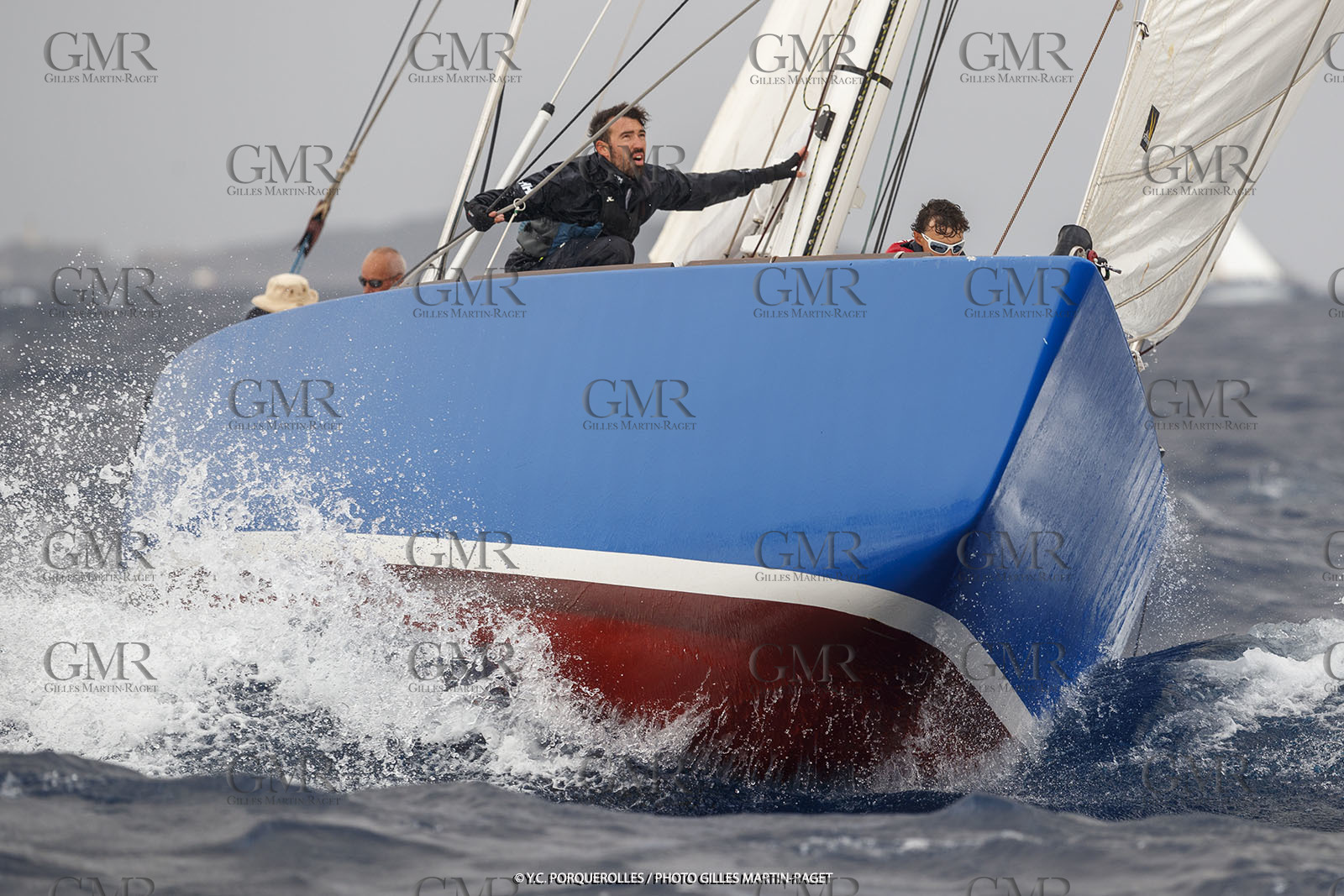19 06 2024, Porquerolles Island (FRA), Championnat du monde des 12 m JI 2024, Race Day 1