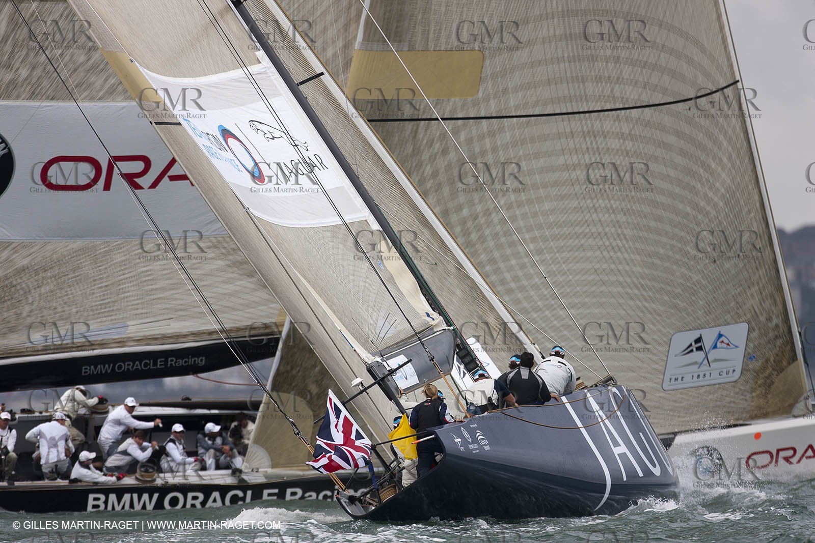 06 08 2010 - Cowes (UK, IOW) - The 1851 Cup -  BMW ORACLE Racing - Day 4