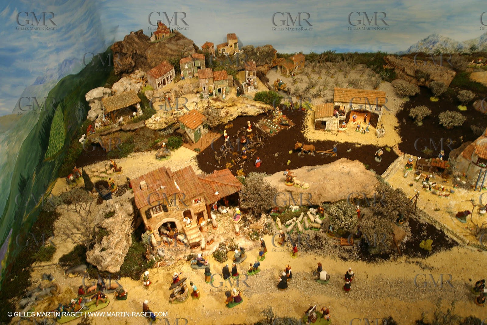 Great crib from les Saintes Maries de la mer (FRA, 13) for Christmas, December 2010