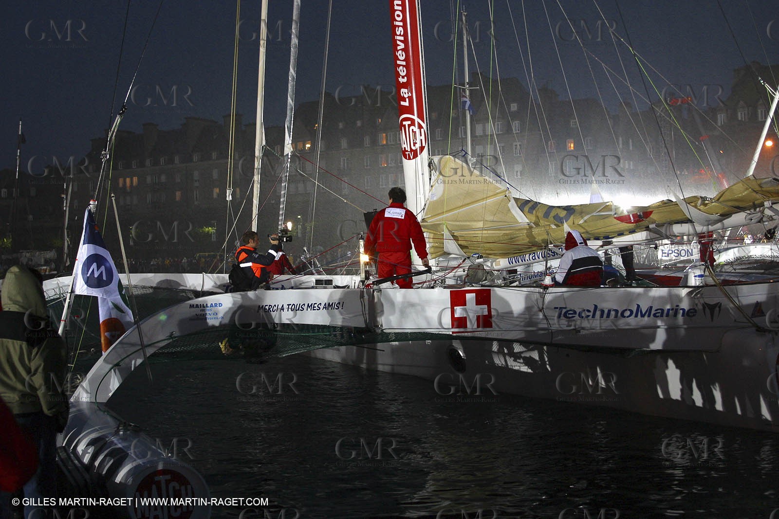 Route du Rhum 2002 - Saint Malo - ORMA 60' Trimarans Start