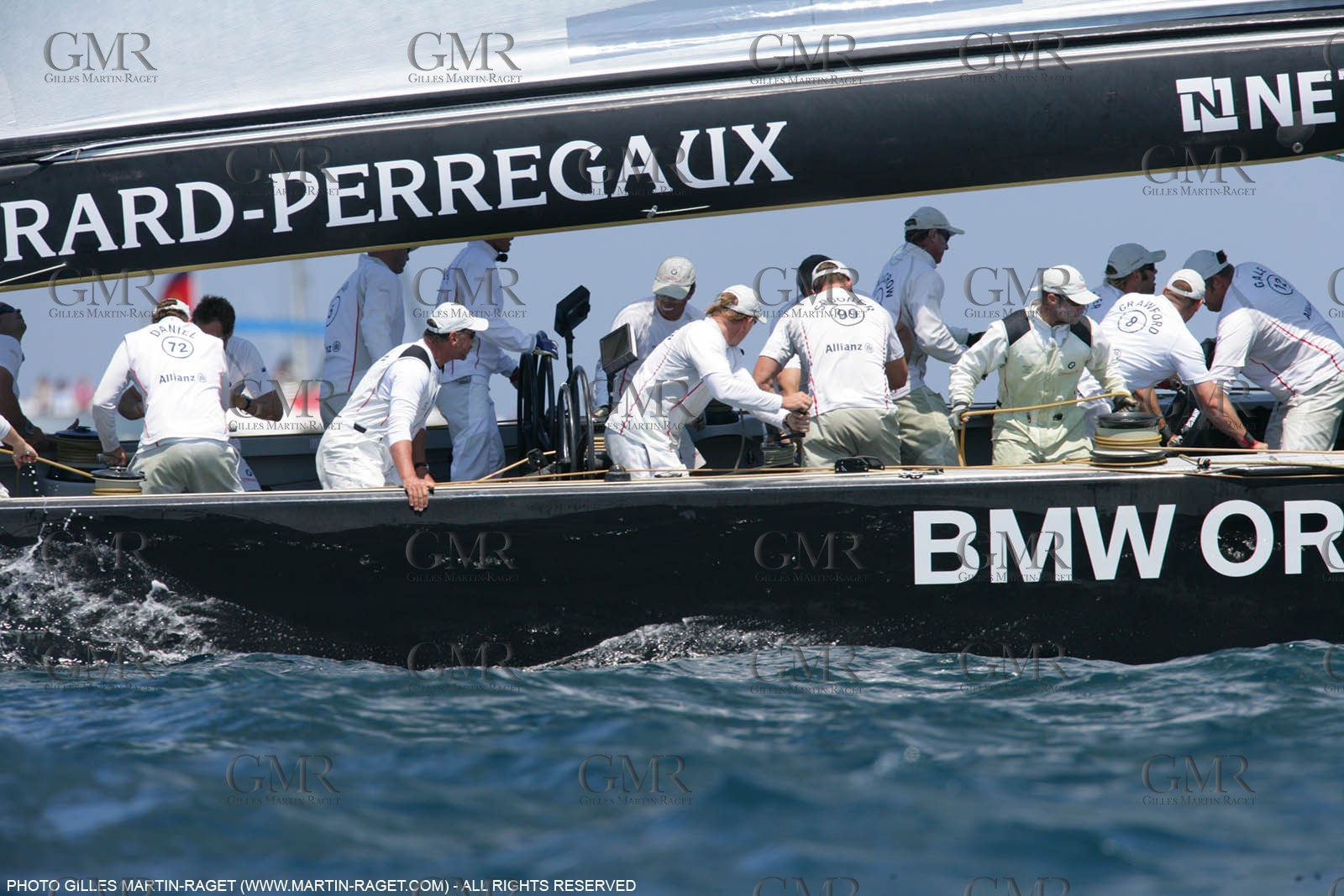 6 05 2007-Valencia (Spain)- 32nd America's Cup - Louis Vuitton Cup - RR2 - Day 8 - BMW ORACLE Racing