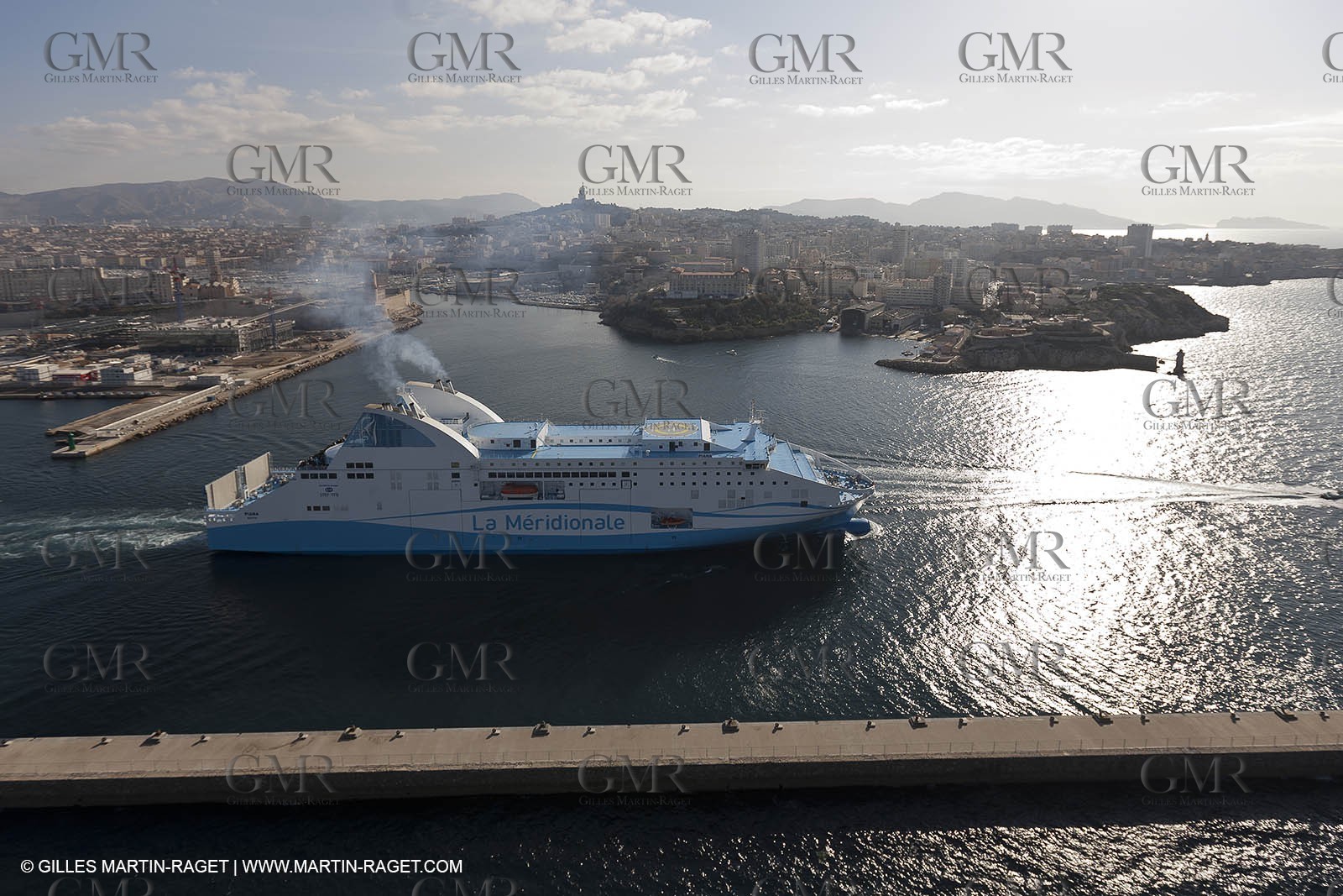 14 01 2012 - Marseille (FRA,13) - La Meridionale shipping company - the Piana off Marseille and the Calanques