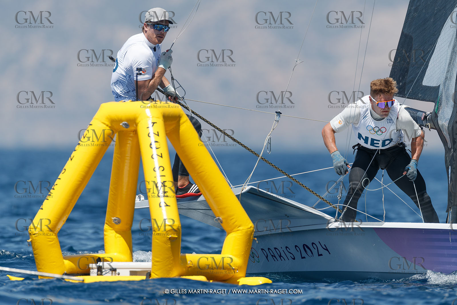 26 07 2024, Marseille (FRA), Paris 2024 Olympic Games, Sailing, Free trainings