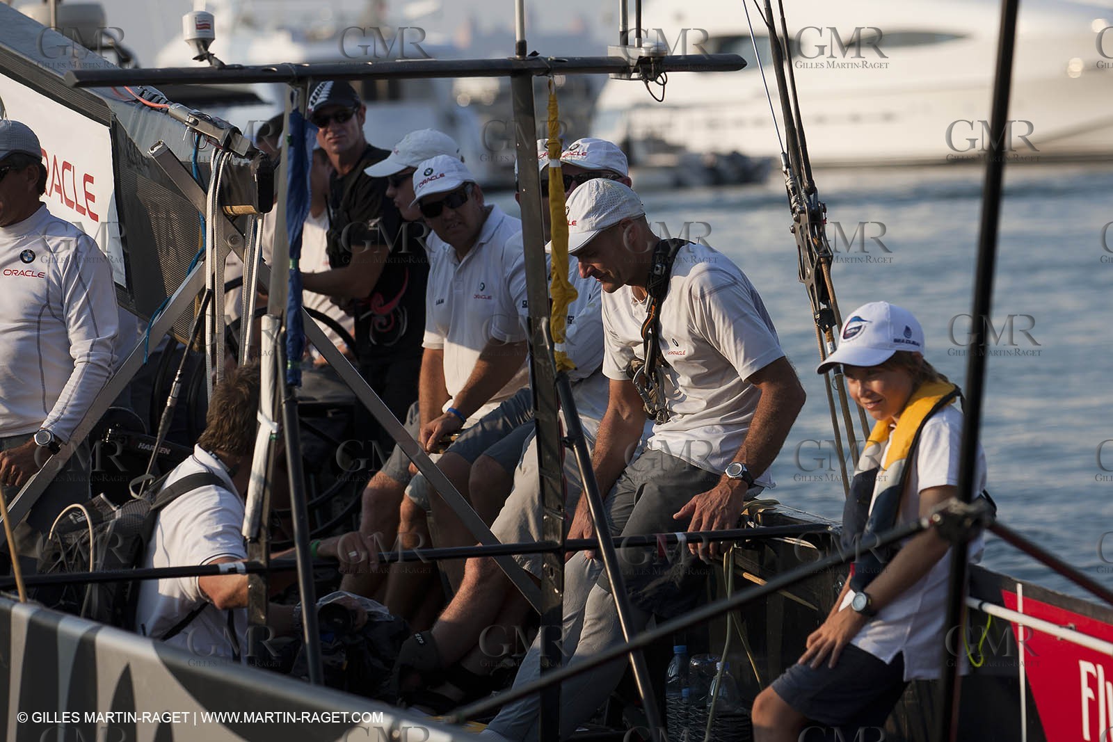 21 11 2010 - Dubai (UAE) - Dubai Louis Vuitton Trophy -  Round 2 - BMW ORACLE Racingg Vs Emirates Team New Zealand