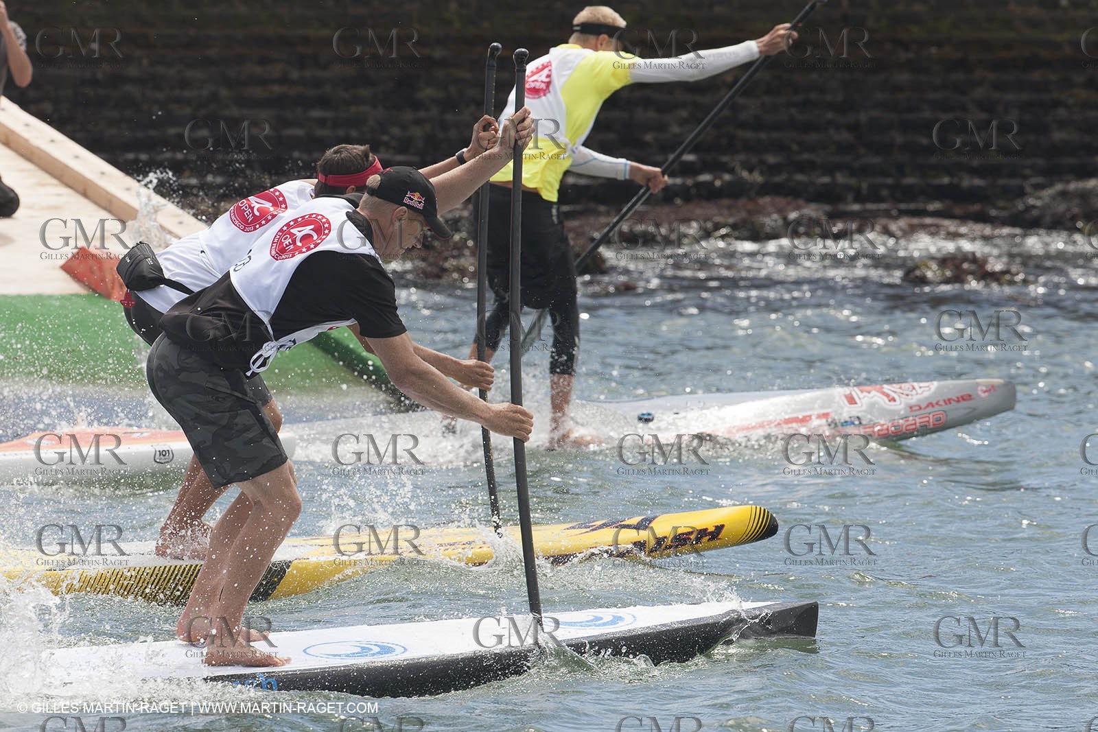01 09 2013 - San Francisco (USA,CA) - 34th America's Cup - AC Village at Marina Green, AC Open, Stand Up Paddle; Jimmy Spithill