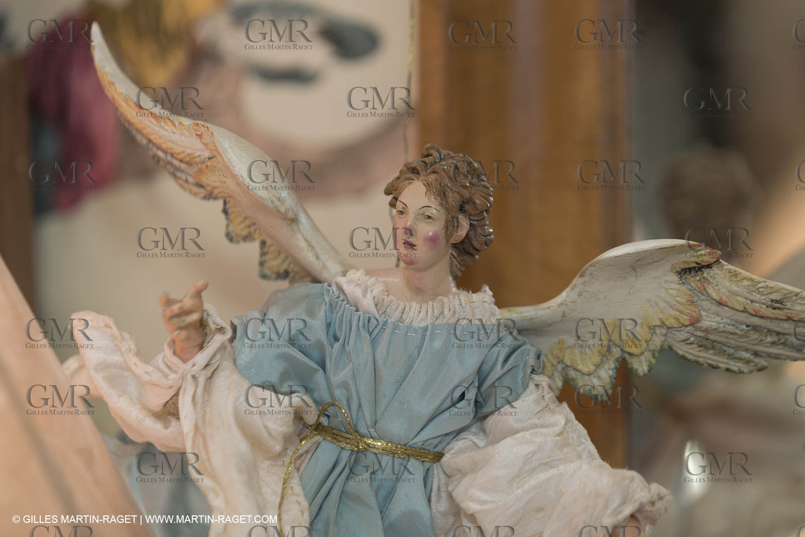 27 01 2018; L'isle sur Sorgue (FRA; 84); Les antiquaires; Crèche et santons de Jean-Jacques Bourgeois