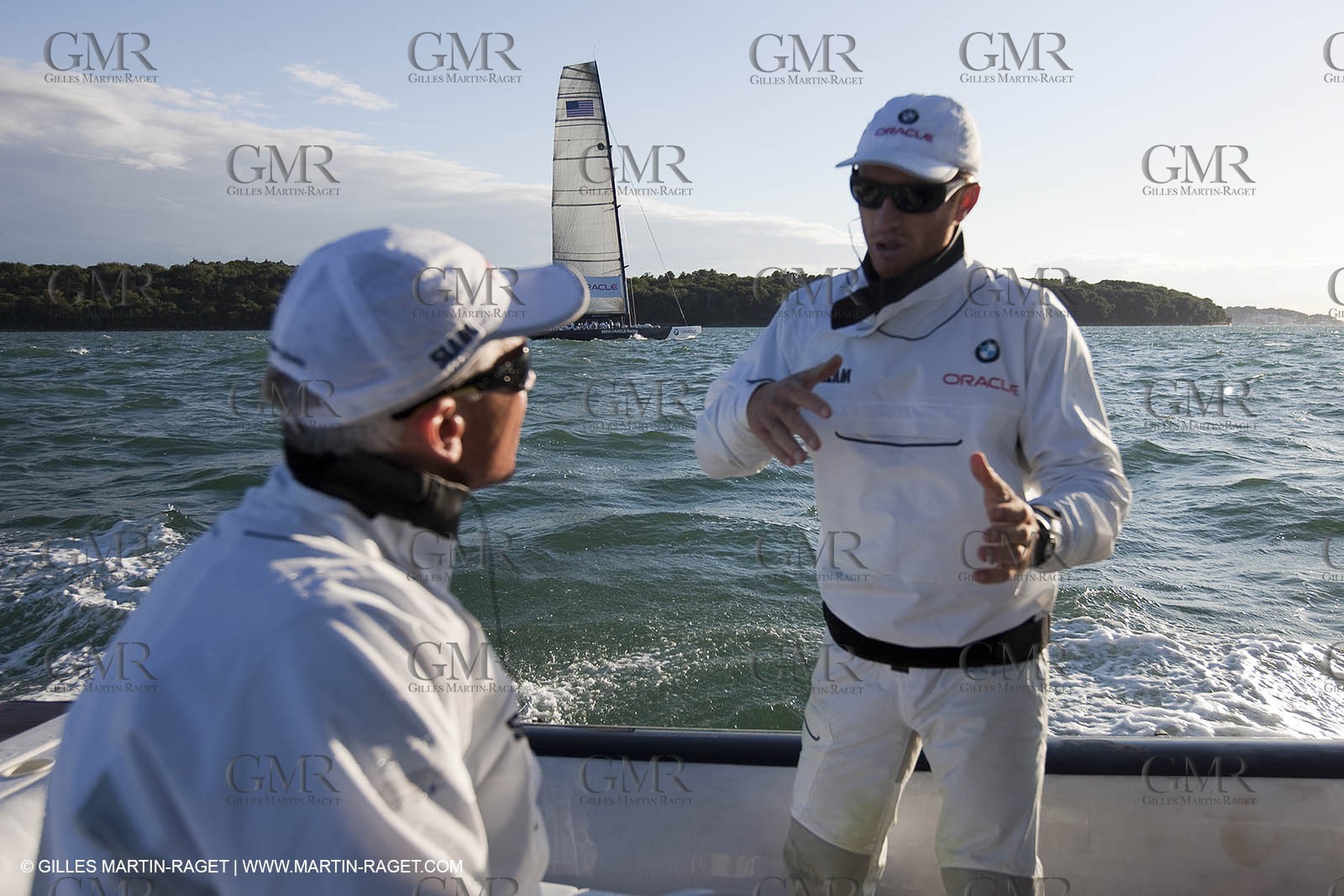 04 08 2010 - Cowes (UK, IOW) - The 1851 Cup -  BMW ORACLE Racing - Day 2
