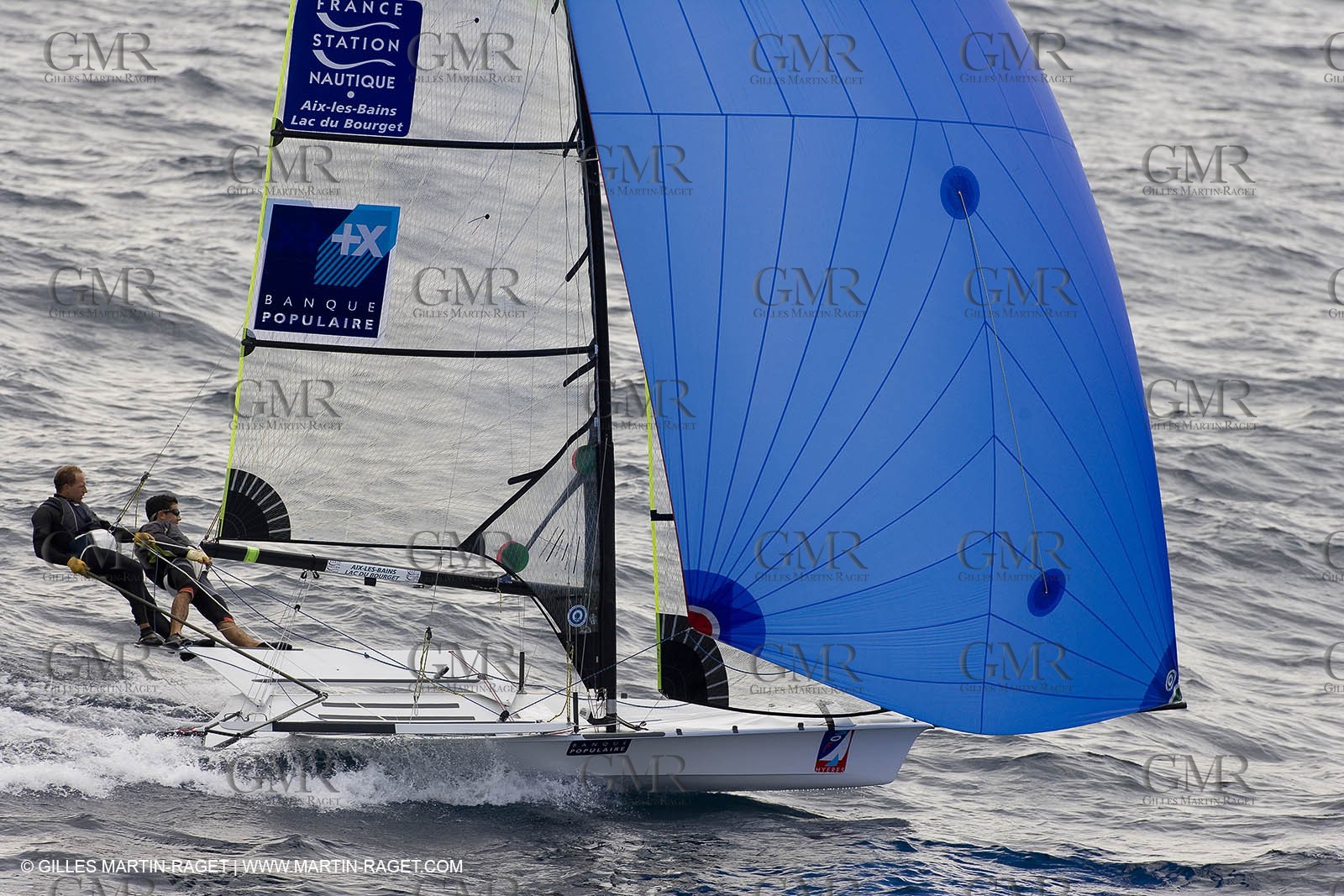 26 04 2007 - 2007 Semaine Olympique Française - Hyères (South of France) - Day 5 - Team France - 49er - Dyen-Rocherieux