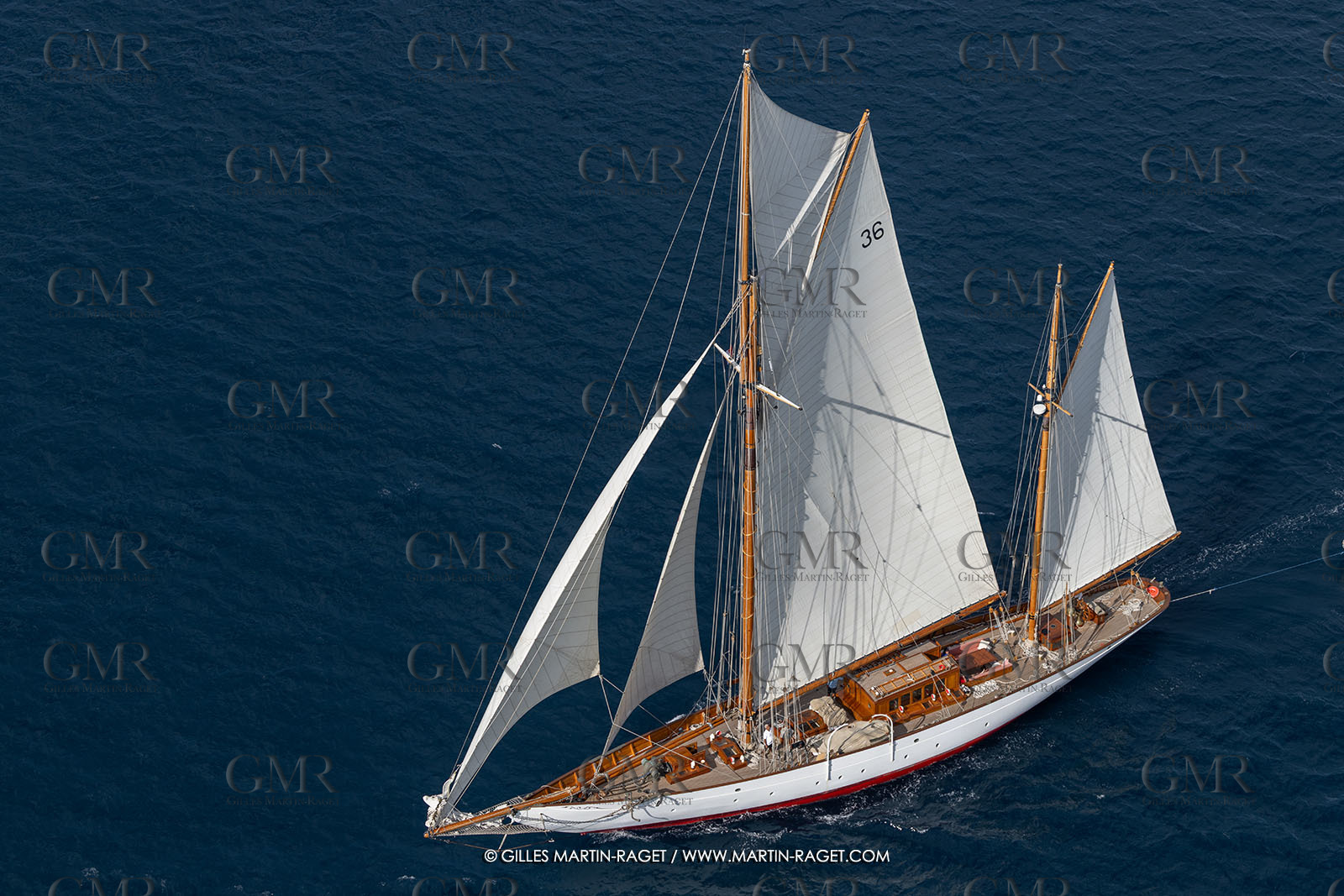 04 10 2025, Saint-Tropez (FRA), Les VoIles de Saint-Tropez 2025, Race Day 6