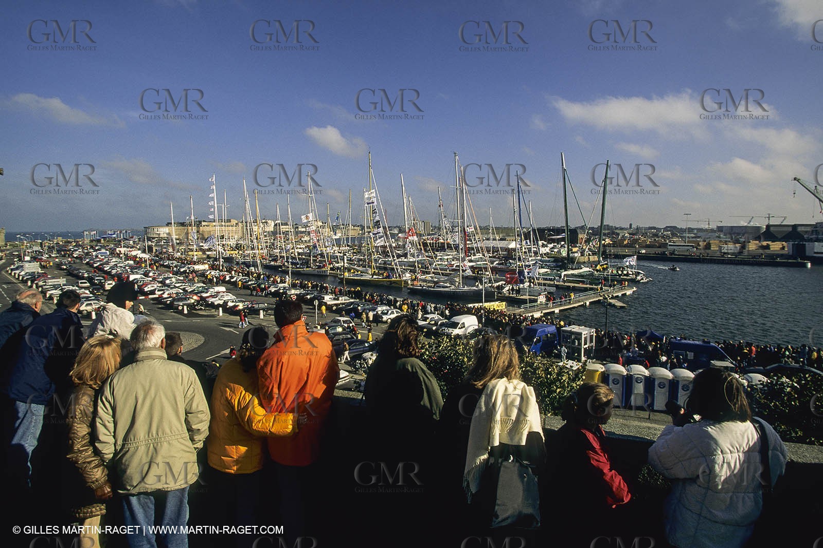 Courses à la voile, courses au large, Route Rhum, Ambiances à saint Malo