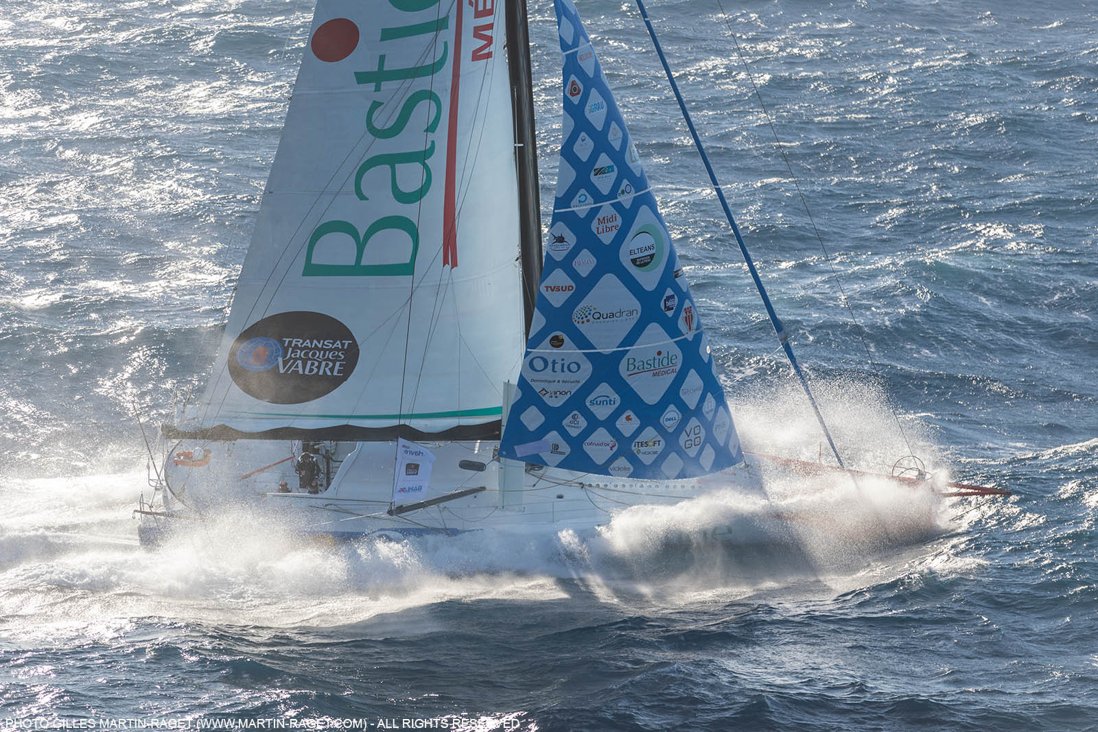 13 07 2017, Port Camargue (FRA,30), Transat Jacques Vabre 2017, Bastide Otio (Kito de Pavant, Yannick Bestaven), offshore trainings