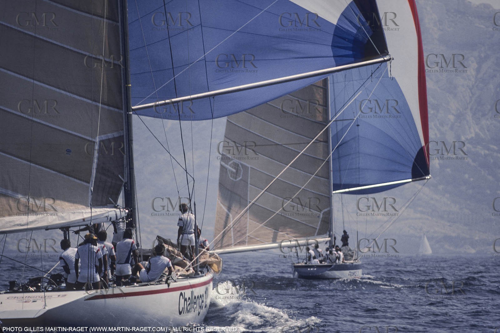 Sailing, Yacht Racing, 26th America's Cup Fremantle 1987, Challenge France