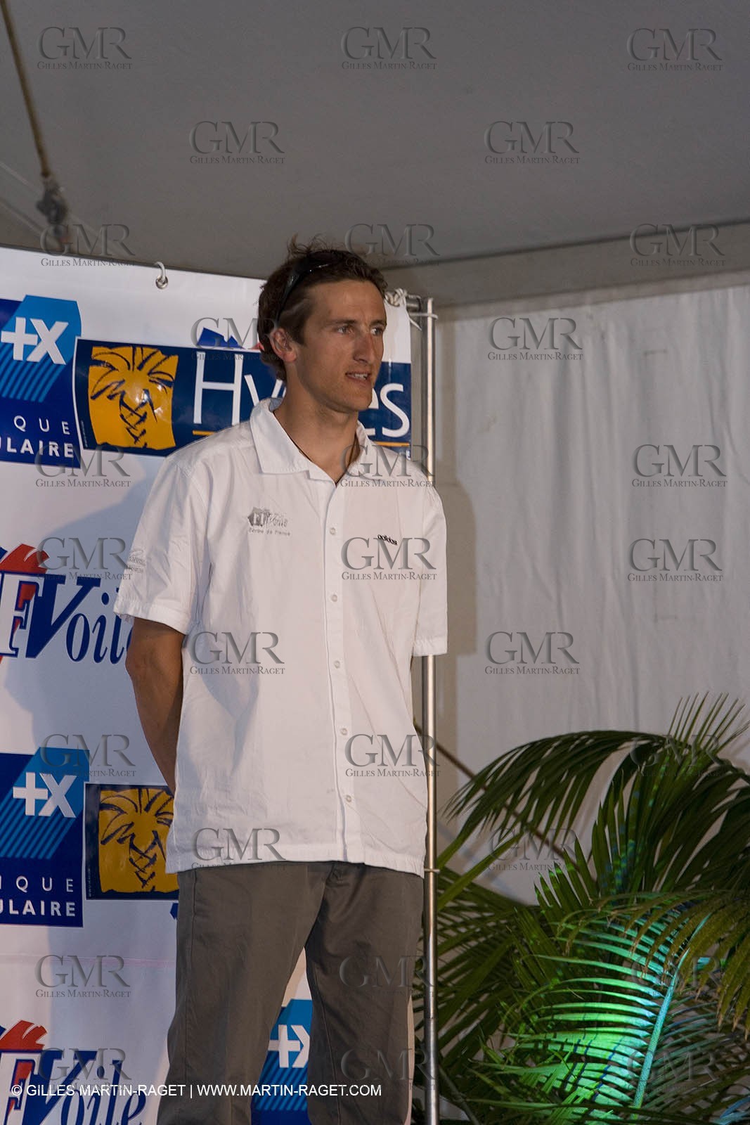 27 04 2007 - 2007 Semaine Olympique Française - Hyères (South of France) - Day 6 - Medal Race - Team France - RS:X - Bontemps Julien