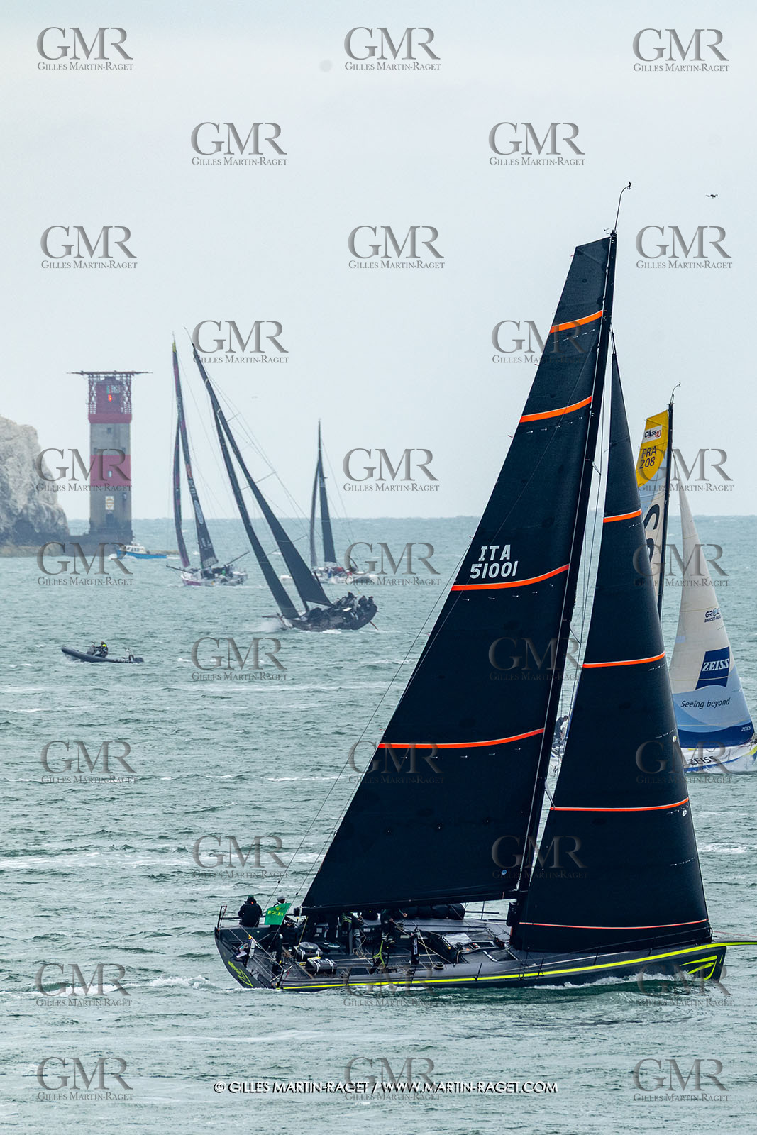 26 07 2025, Cowes (UK, IOW), Admiral's Cup 2025, Rolex Fastnet Race start,
