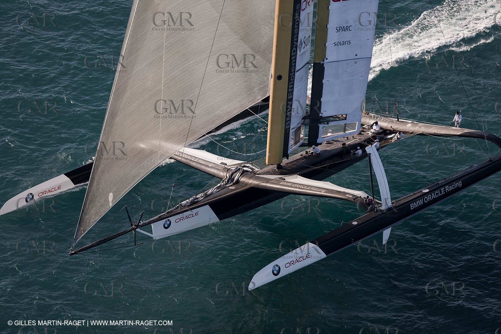 27 01 2010 - Valencia (ESP) - 33rd America's Cup - BMW ORACLE Racing - Sailing team