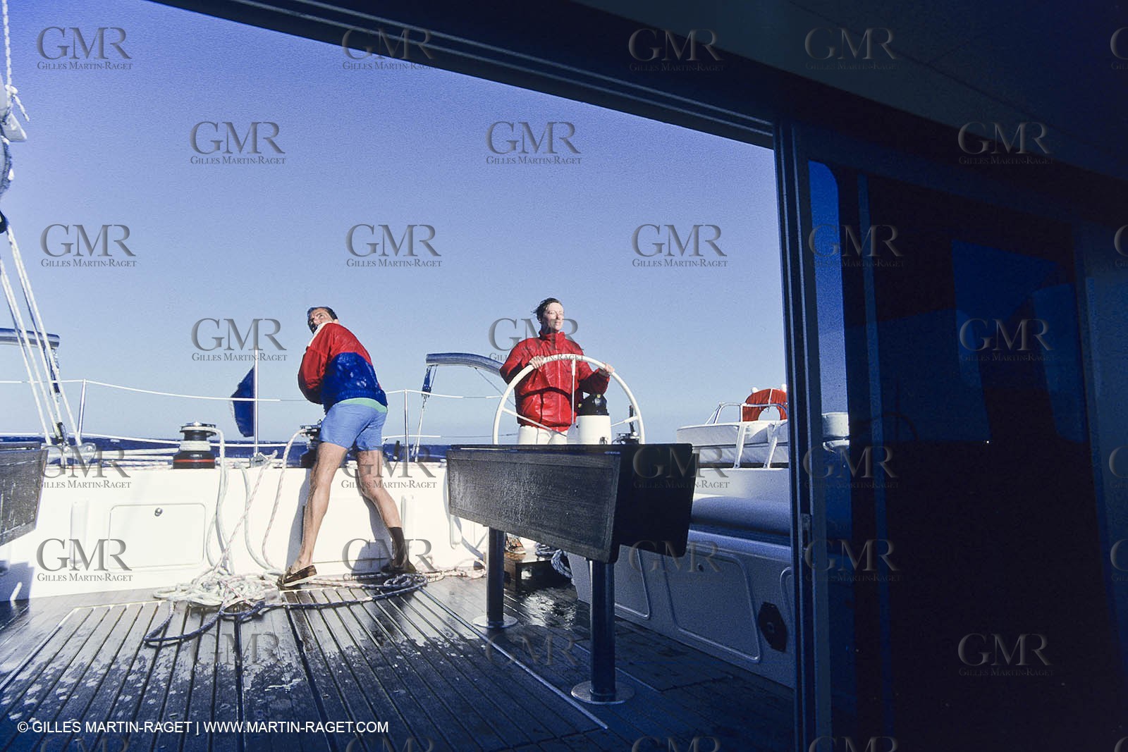 Voile, croisière, personnages, couples