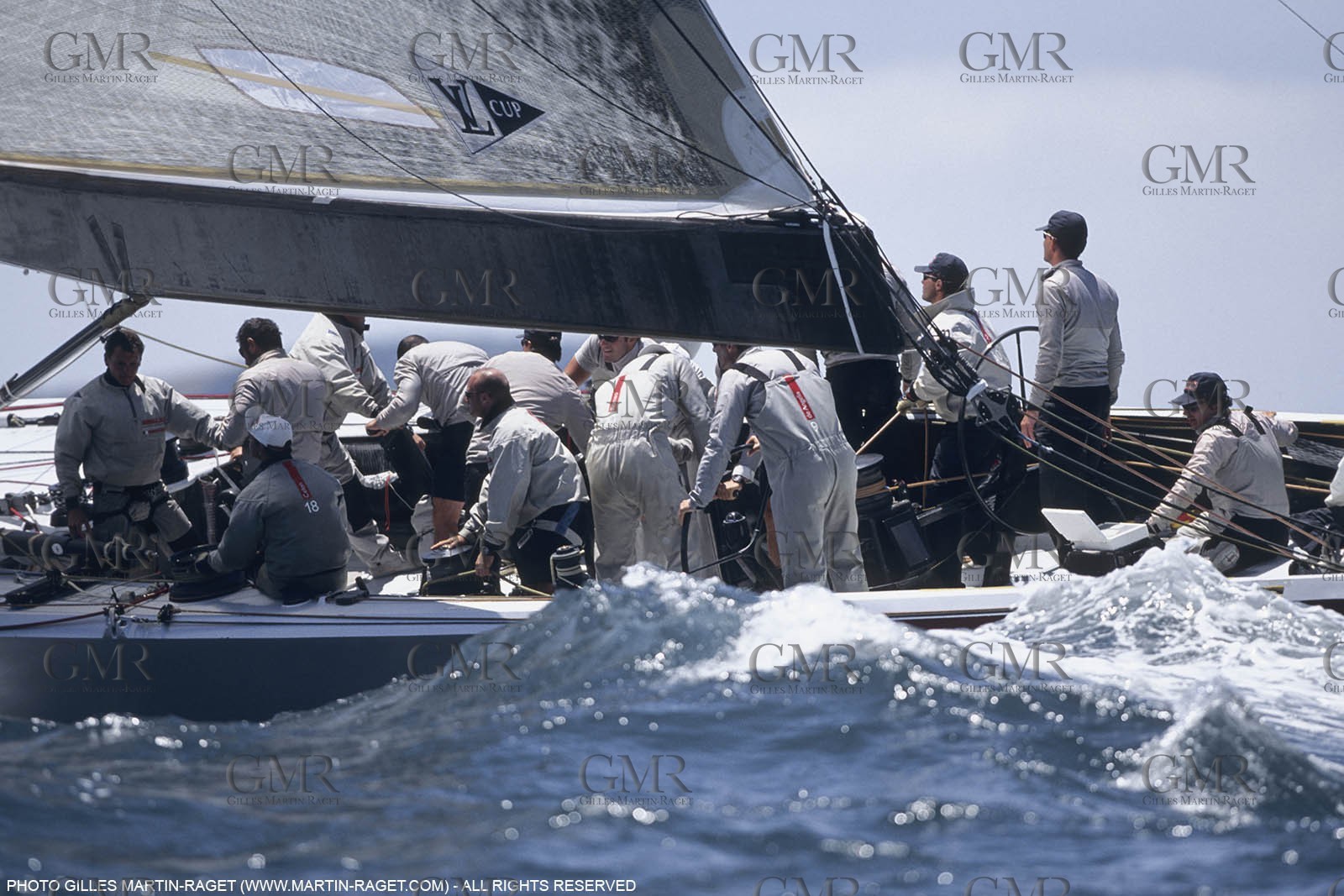 Sailing, Yacht Racing, America's Cup XXX, Auckland (NZL), 2000, Luna Rossa