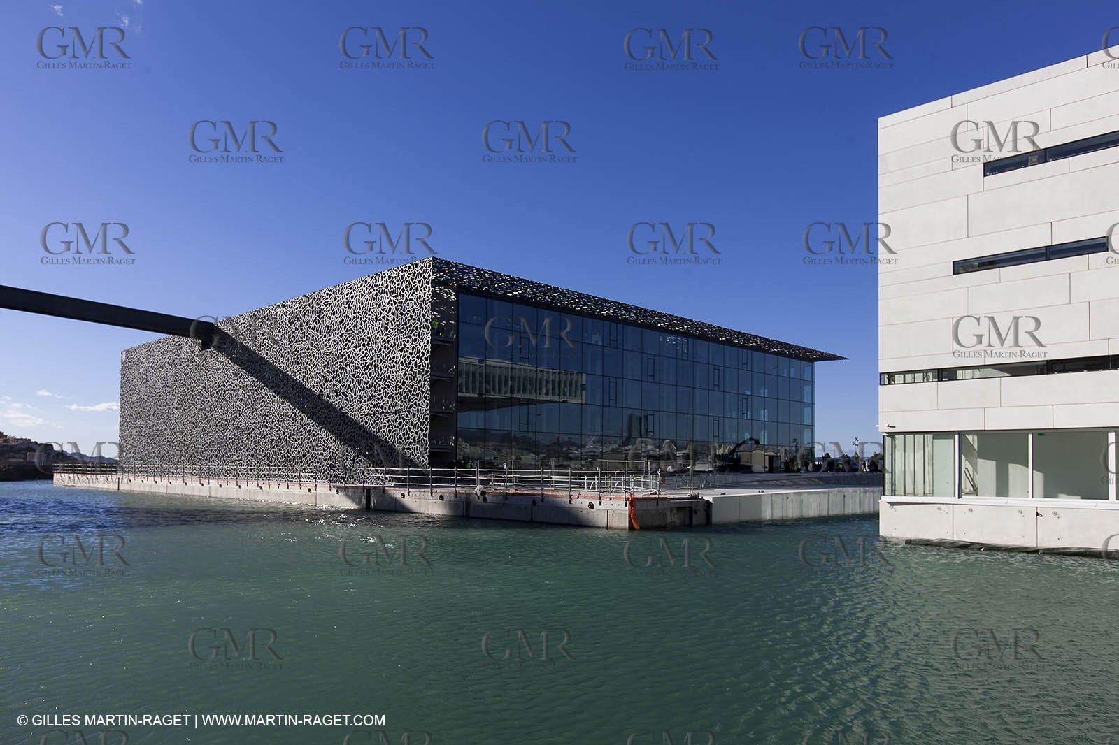 11 01 2013 - Marseille (FRA,13) - Marseille Provence 2013, European capital of Culture, J4 Esplanade, MUCEM Museum and Villa Mediterranée.