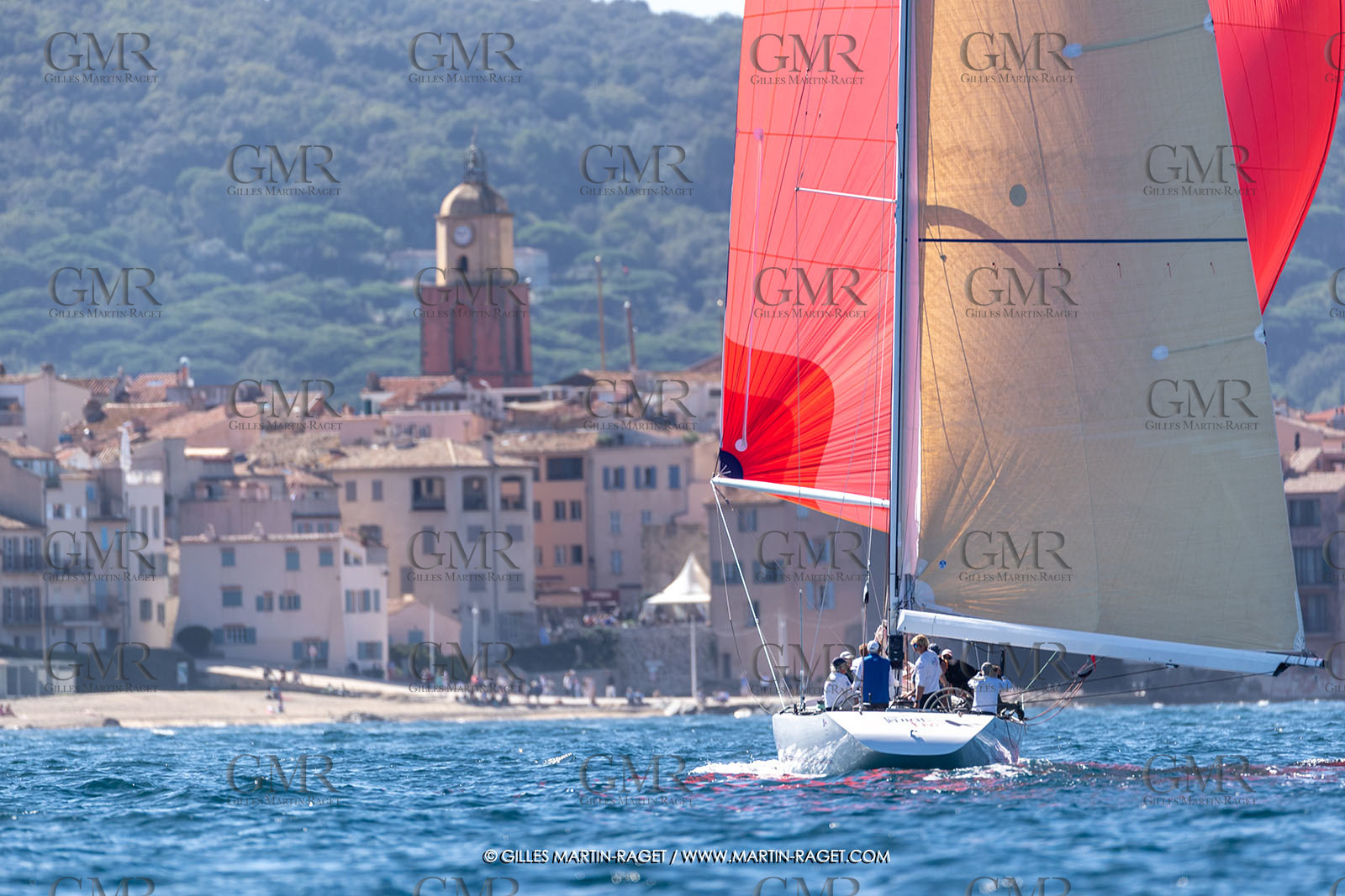 29 09 2024, Saint-Tropez (FRA), Les Voiles de Saint-Tropez 2024, Day 2, Trainings